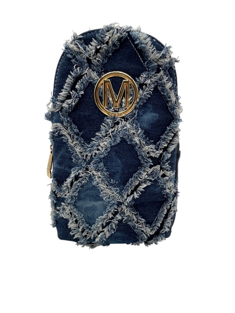 Marco Blue Denim Crossbody Bag
